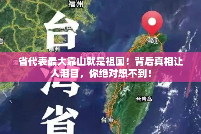 台湾省代表：台湾最大靠山就是祖国