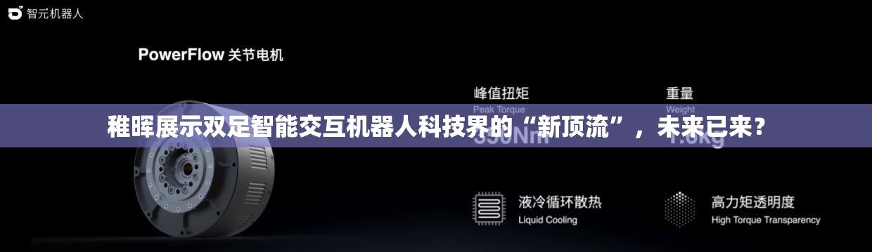 稚晖展示双足智能交互机器人科技界的“新顶流”，未来已来？