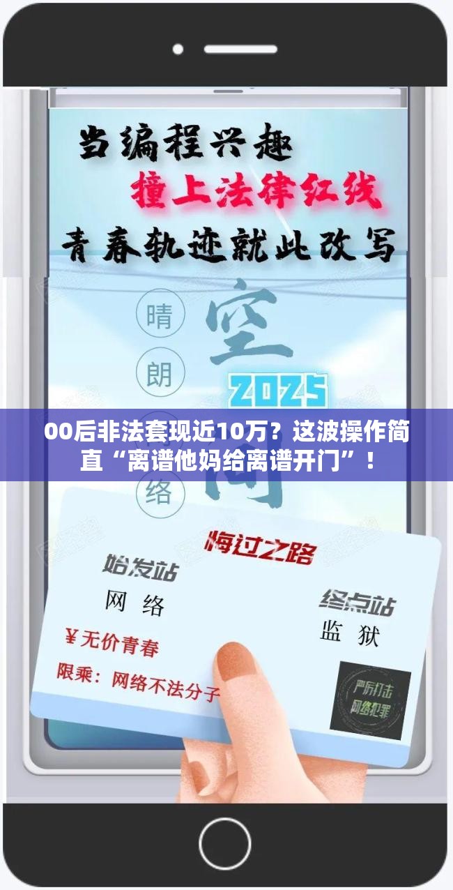 00后非法套现近10万？这波操作简直“离谱他妈给离谱开门”！